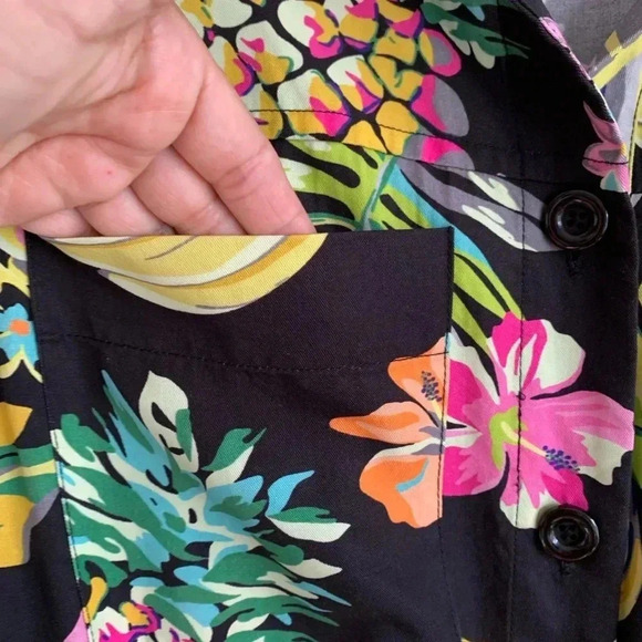 Le Superbe Fruit Salad Belted Romper Size 4 - Picture 10 of 12